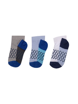 Комплект бавовняних демісезонних шкарпеток | 6764250