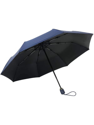 Зонт синий складной полный автомат | 6764551