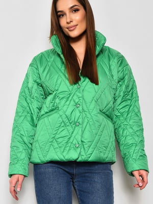Куртка демісезонна зеленого кольору | 6768782