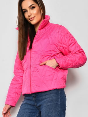 Куртка демісезонна рожевого кольору | 6768796