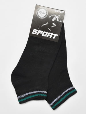 Шкарпетки спортивні чорного кольору | 6769240