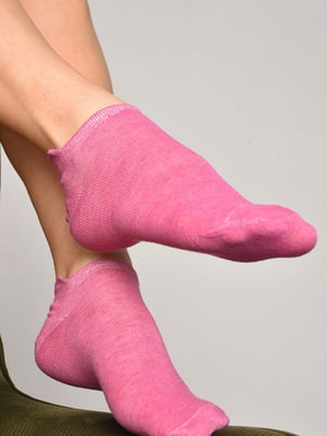 Шкарпетки спортивні темно-рожевого кольору розмір 36-40 | 6769252