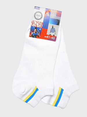 Шкарпетки спортивні білого кольору розмір 41-45 | 6769255