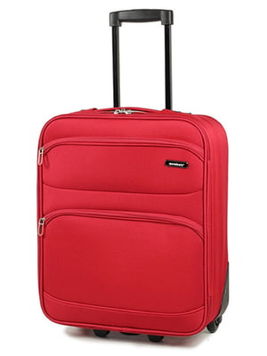 Мала текстильна валіза червоного кольору | 6766669