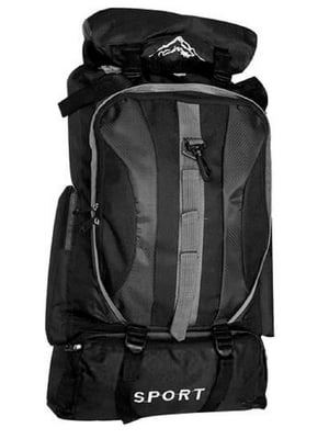 Рюкзак похідний Sports fashion 60х38х20 чорний | 6766707