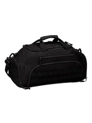 Сумка-рюкзак тактична чорна (35 л) | 6766742