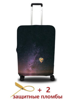 Чохол на валізу із дайвінгу з малюнком “Космос” (65-75 см) | 6766793