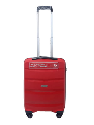 Мала пластикова валіза червоного кольору | 6767094