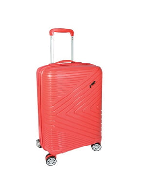 Мала пластикова валіза оранжевого кольору | 6767103