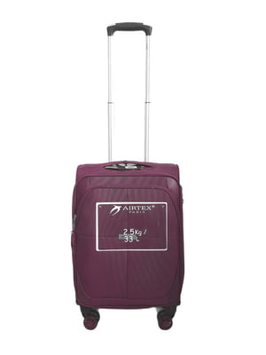 Мала текстильна валіза фіолетового кольору | 6767124