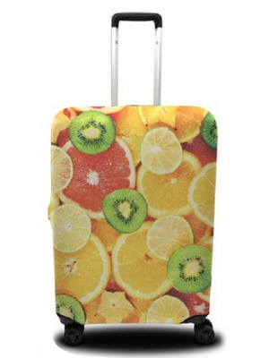 Чохол на валізу із дайвінгу з малюнком “Апельсин” (55-65 см) | 6767125