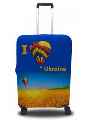 Чохол на валізу із дайвінгу з малюнком Ukraine (55-65 см) | 6767448