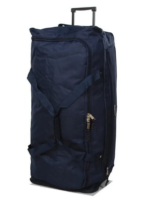 Велика темно-синя дорожня сумка на колесах (72 см) | 6767452