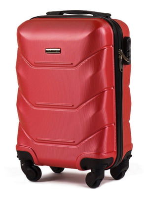 Мала червона дорожня пластикова валіза (28 л) | 6767701