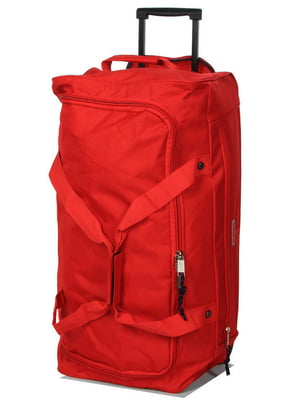 Середня червона дорожня сумка на колесах (62 см) | 6768107