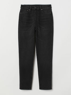 Черные джинсы на высокой талии | 6774187