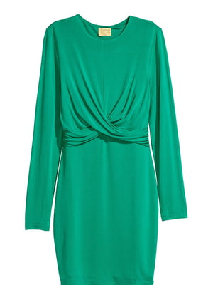 Зелена трикотажна сукня | 6774563