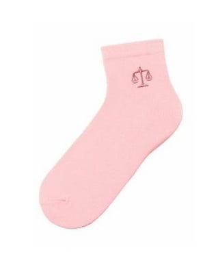Шкарпетки рожеві «Терези» | 6775938