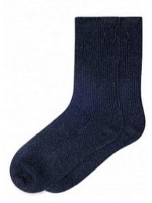Шкарпетки сині з вовни ангорського кролика | 6775965