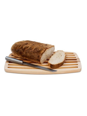 Дошка кухонна прямокутна для нарізання хліба (25 х 40 см) | 6776482