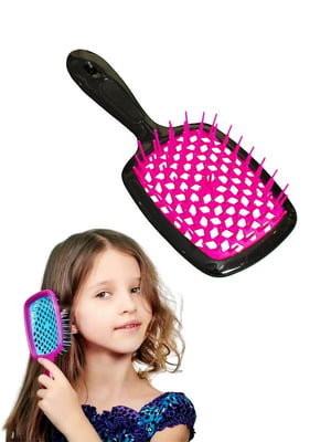 Гребінець щітка для волосся Superbrush Plus Hollow Comb | 6777032