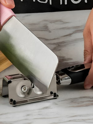 Механічна точилка ножеточка для всіх видів ножів з нержавіючої сталі 18.5 см | 6777339