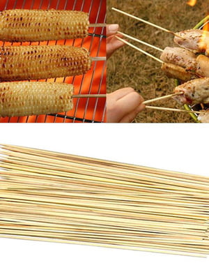 Шпажки бамбукові 20 см (довжина 200 мм) 100шт/уп. | 6777582