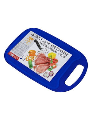 Дошка обробна пластикова для нарізки м'яса, риби, овочів та фруктів (325х215 мм) | 6777595