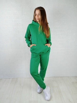 Зелений спортивний костюм: худі і джогери | 6780091