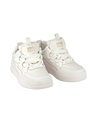 Білі шкіряні кросівки | 6782571