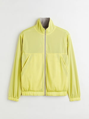 Желтая двусторонняя куртка | 6782320