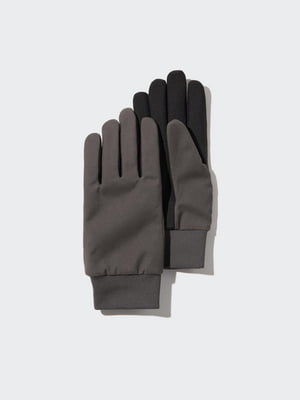 Сірі рукавички із покриттям для сенсорного екрану | 6789287