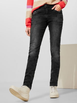 Чорні завужені джинси | 6790155