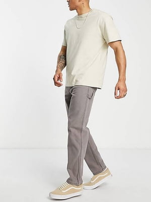 Сірі прямі джинси | 6790173