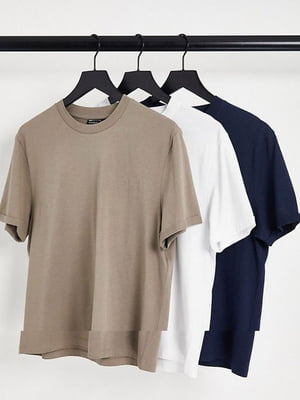 Комплект футболок базових кольорів (3 шт) | 6790185