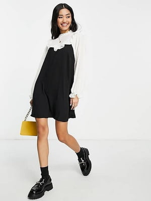 Чорно-біла сукня в діловому стилі | 6790237