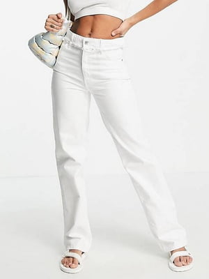 Білі прямі джинси | 6790713