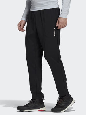 Чорні спортивні штани з кишенями | 6791328