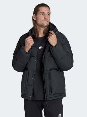 Чоловіча пухова куртка adidas з капюшоном | 6791413