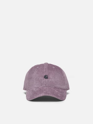 Фіолетова кепка з м'якого вельвету | 6791487