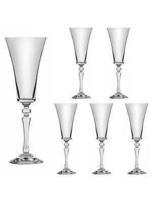 Набір келихів для шампанського (190 мл; 6 шт.) | 6793313