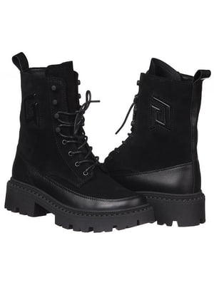 Черные замшевые ботинки | 6795790