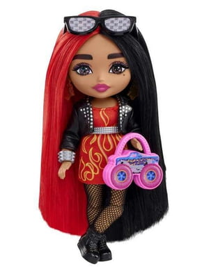 Лялька Barbie Extra Minis Doll with Moto Jacket “Міні лялька з мото жакетом” | 6795913