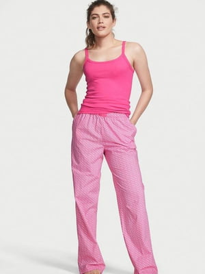 Рожева піжама: штани і майка | 6795953