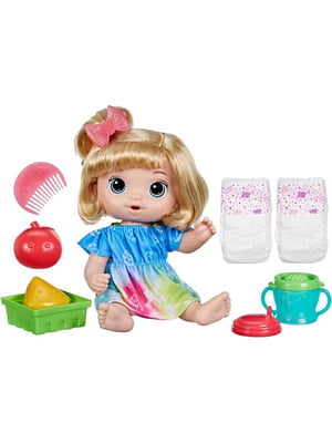 Лялька Baby Alive Fruity Sips Doll, Lemon, Toys “Блондинка” | 6796125
