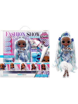 Лялька LOL Surprise OMG Fashion Show Hair Edition Lady Braids “Леді Брідс” | 6796148