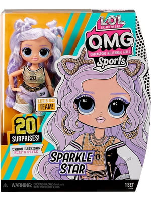 Лялька L.O.L. Surprise! OMG Sports Fashion Doll Sparkle Star “Зірка баскетболу Спаркл” | 6796153