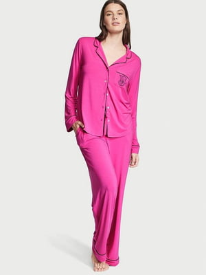 Піжама рожева: сорочка і штани | 6796163