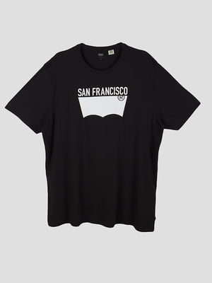 Футболка чорна LEVIS San Francisco 21945-0026 | 6784316