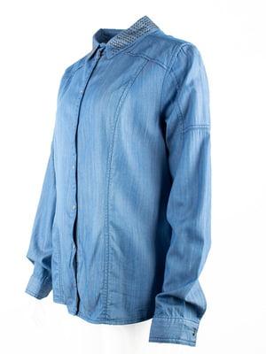 Сорочка жіноча джинсова синя JBC 064346 | 6784573